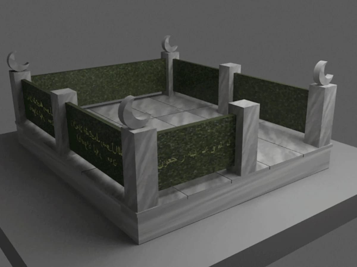 3D-визуализация памятника до начала производства